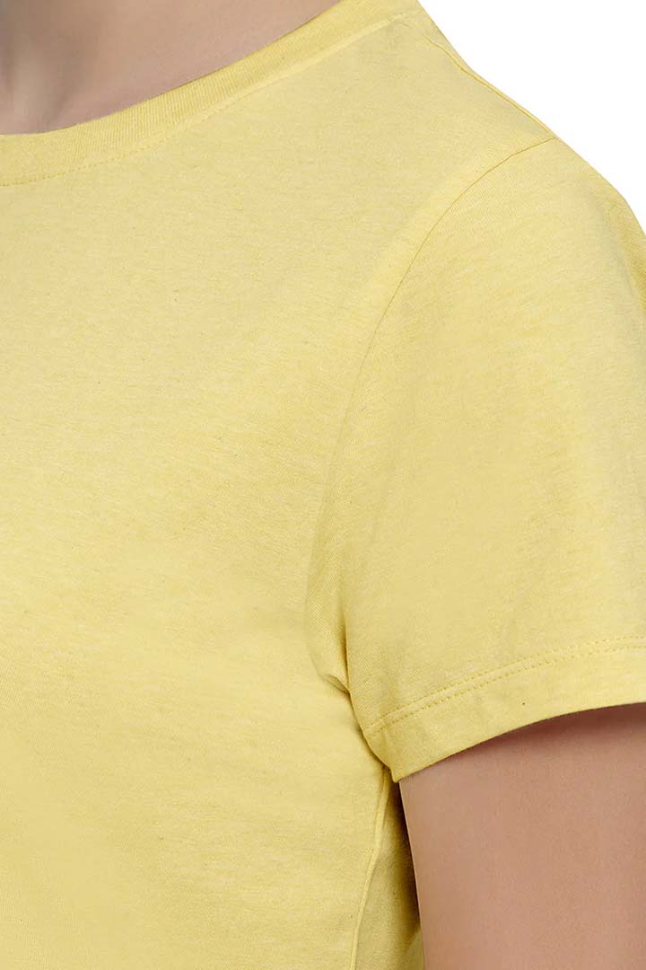 AMANTE ATP85001-SUNSHINE ESSENTIAL CROP TOP