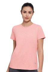 AMANTE ATP85001-PEACH BLOSSOM MARL ESSENTIAL CROP TOP
