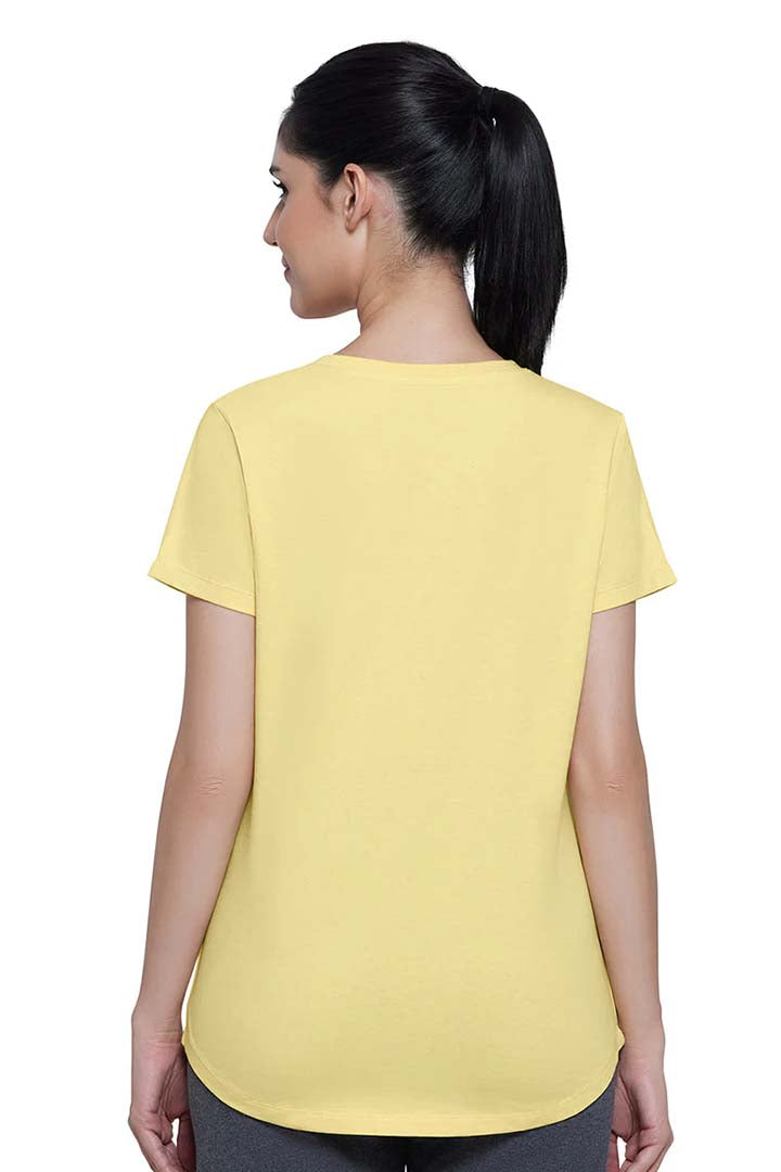 AMANTE ATP85101-SUNSHINE ESSENTIAL LONG SLEEVE ROUND NECK T-SHIRT