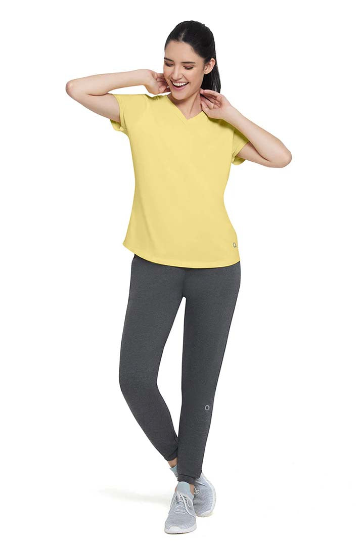 AMANTE ATP85101-SUNSHINE ESSENTIAL LONG SLEEVE ROUND NECK T-SHIRT