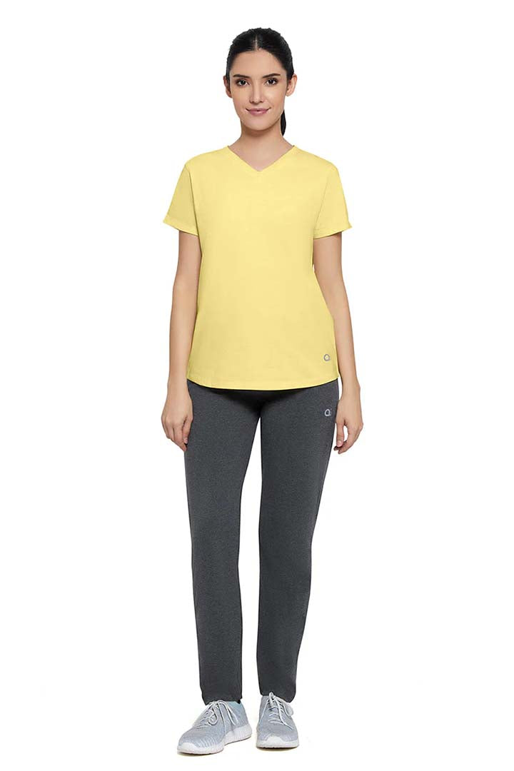 AMANTE ATP85101-SUNSHINE ESSENTIAL LONG SLEEVE ROUND NECK T-SHIRT