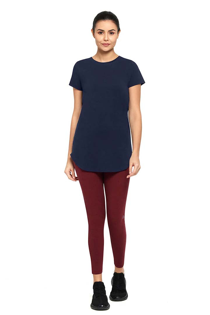 AMANTE ATP85201-MIDNIGHT ESSENTIAL LONG LENGTH TEE