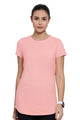AMANTE ATP85201-PEACH BLOSSOM MARL ESSENTIAL LONG LENGTH TEE