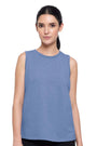 AMANTE ATP85901-INFINITY BLUE MARL ESSENTIAL TANK TOP