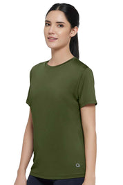 AMANTE ATP86101-CYPRESS FLAUNT CREW NECK TEE