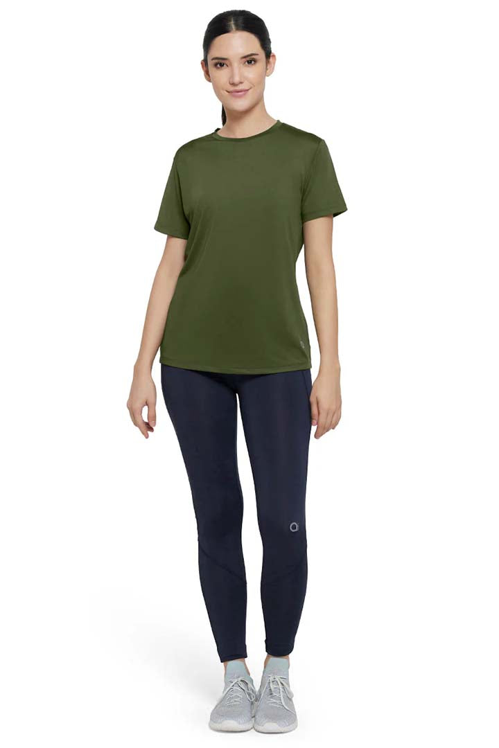 AMANTE ATP86101-CYPRESS FLAUNT CREW NECK TEE