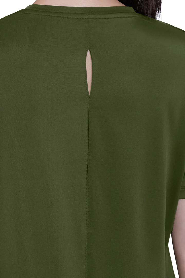 AMANTE ATP86101-CYPRESS FLAUNT CREW NECK TEE