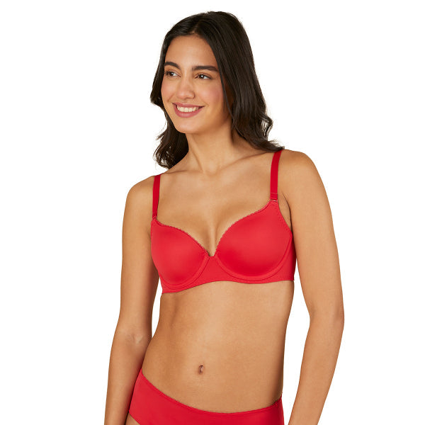 TRIUMPH BRA 123I499-42 Plain T-Shirt Bra Wireless Padded