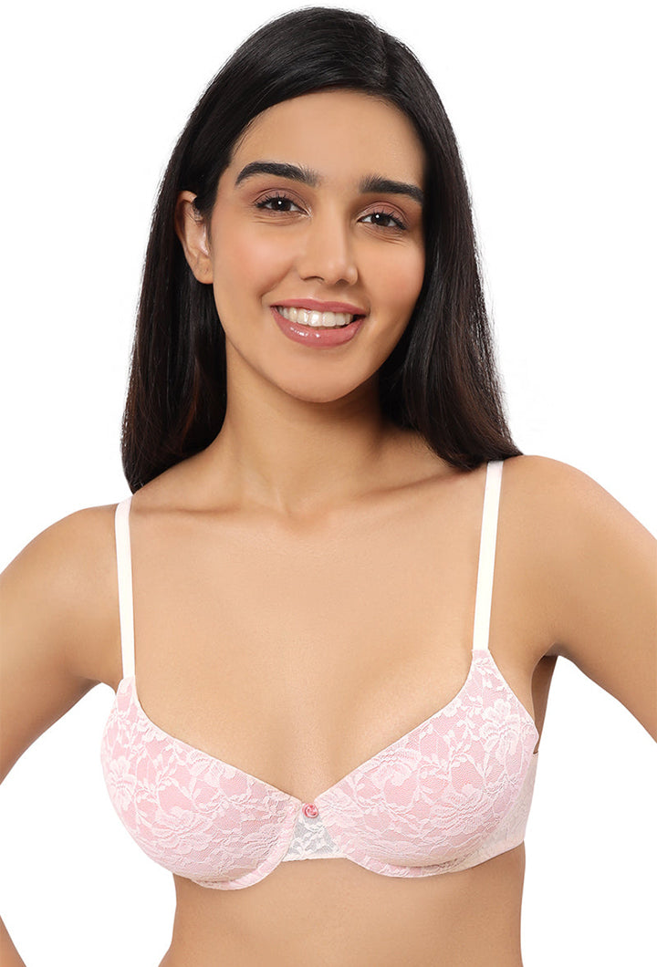 AMANTE-BRA10301 Floral Romance Padded Wired Bra