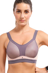 ENAMOR BRA-SB25 Pearl panel for Bounce Control High-Impact Sports Bra for Women- Full Coverage, Padded and Wirefree