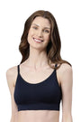 ENAMOR BRA-F037 Lisbon Blue Enamor FlexiFree Ultimate Comfort Seamless No -pinch T-shirt Bra for Women- High Coverage, Padded and Wirefree