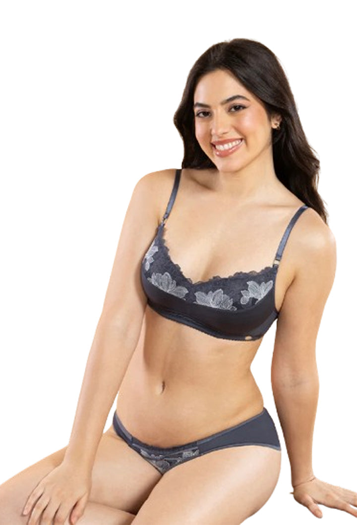 ENAMOR BRA-F144 Luxe Wirefree Balconette Bra - Padded, Medium Coverage