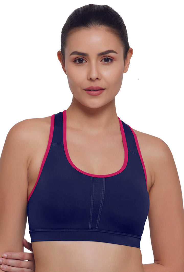Medieval Blue AMANTE BRA-ABR83001 Energize Medium Impact Bra
