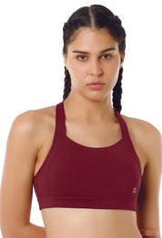 AMANTE BRA-ABR98801 Energize High Impact Round Neck Sports Bra