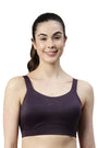 Enamor-SB18 Night Shade Convertible Back High Impact Bra - Padded - Wirefree