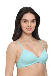 WACOAL BRA-852189 Perfect Padded Non-wired 3/4th Cup Medium Coverage Seamless T-Shirt Bra