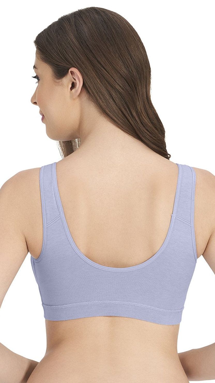 Amante Comfort-Fit Non-Wired Slip-On Bra with Removable Pads