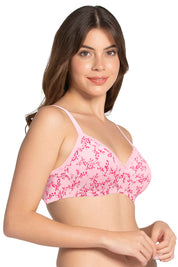 AMANTE BRA10202/2 Cotton Casual Lightly Padded Non-Wired Full Coverage T-Shirt Bra