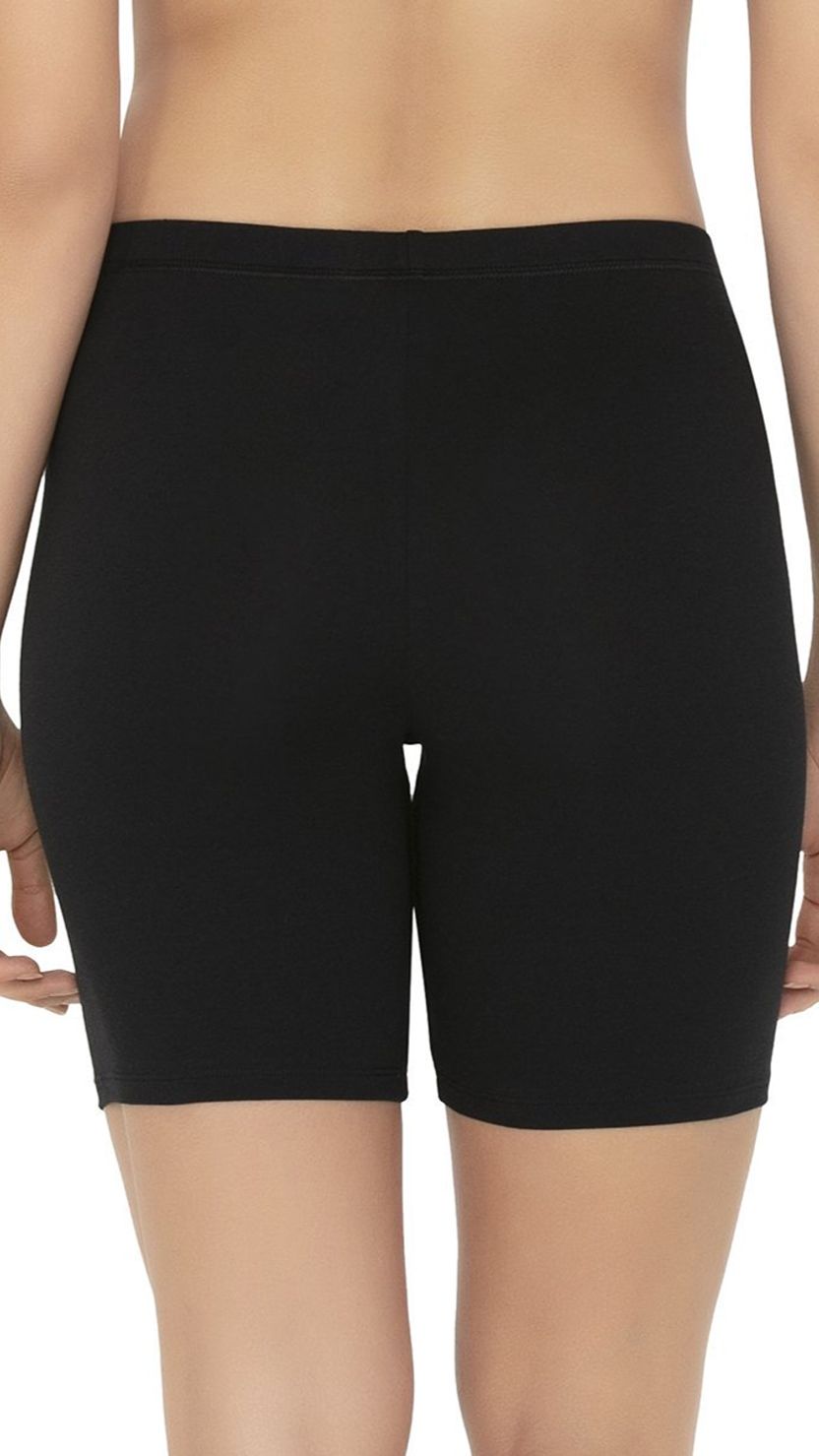 Amante Cotton Mid Rise Above Knee Length Shorts