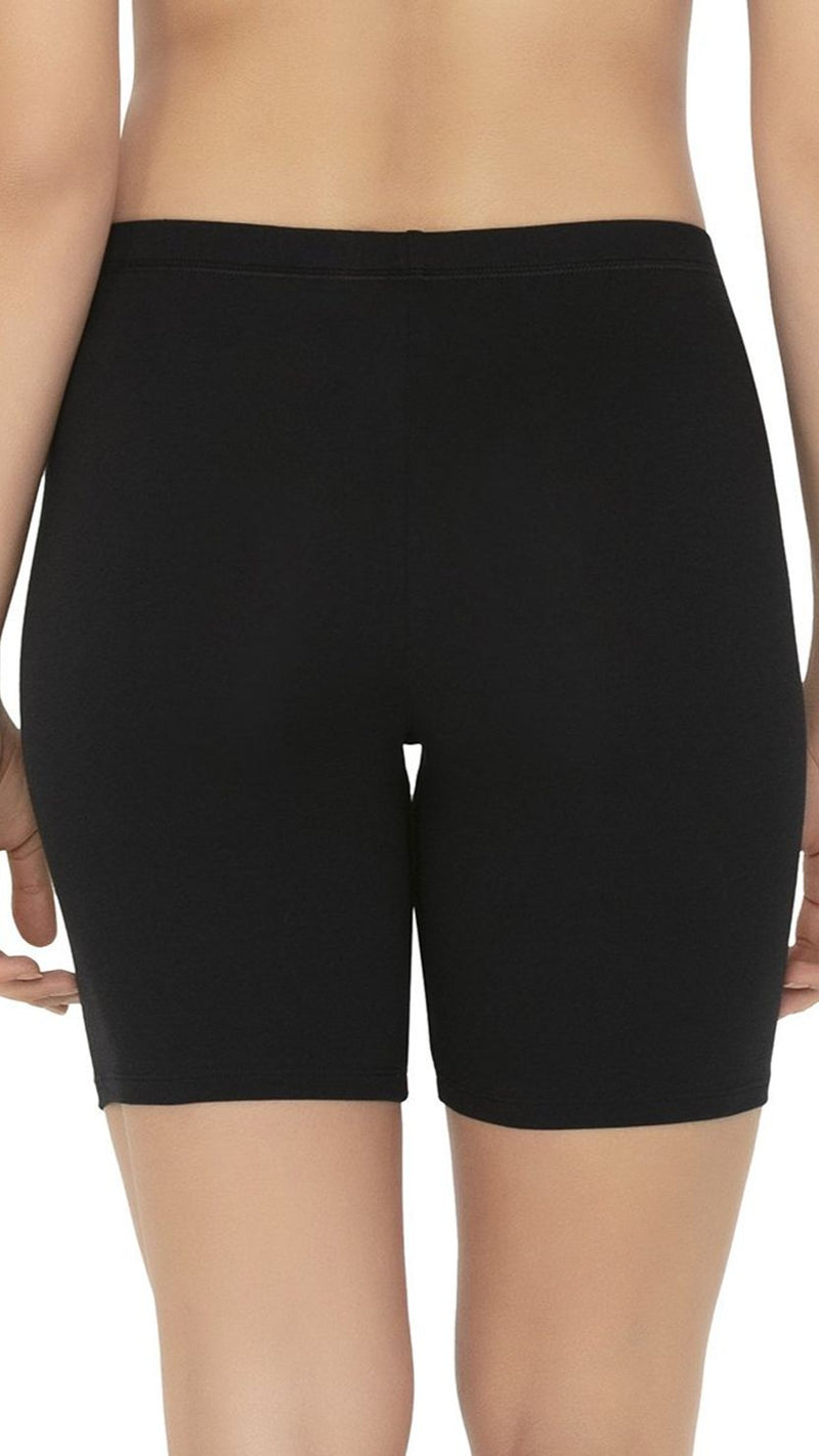 Amante Cotton Mid Rise Above Knee Length Shorts