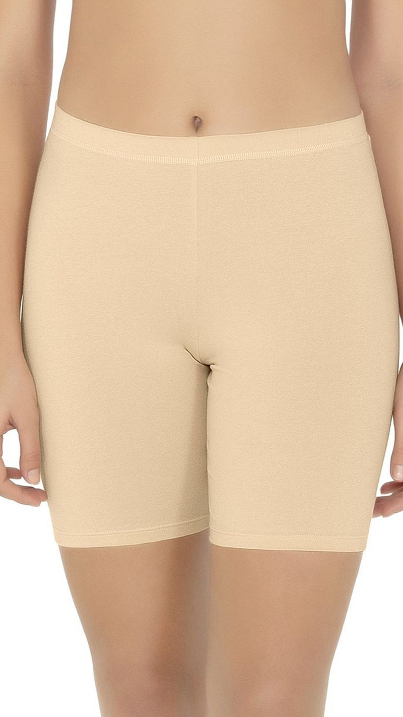 Amante Skin Cotton Mid Rise Above Knee Shorts