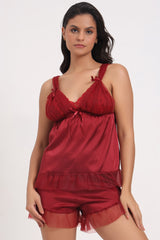 AXTZH Flirt Mode-On Co-ord Set NIGHTWEAR X0982