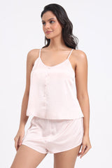 AXTZH Peach Serenity 3-Piece NIGHTWEAR X3799