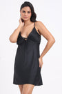 AXTZH The Midnight Softie NIGHTWEAR X3795-BLACK-F1S
