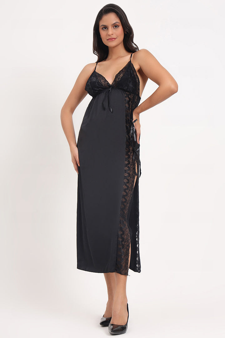 AXTZH Chic and Alluring Three-Piece Nightwear Ensemble Crafted for Comfort and Sensual Style X8653-F22S
