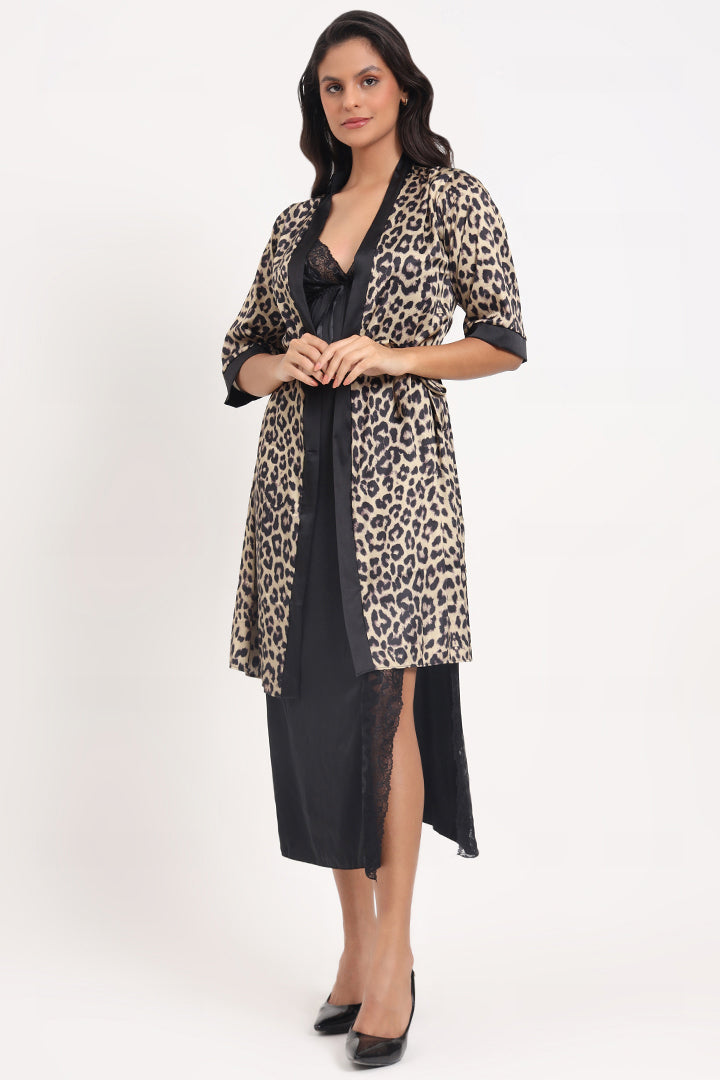 AXTZH Chic and Alluring Three-Piece Nightwear Ensemble Crafted for Comfort and Sensual Style X8653-F22S