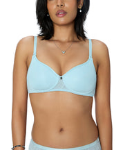 TRIUMPH BRA 110I747-DB Women 's Polyester Classic Solid Padded Bra