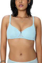 TRIUMPH BRA 110I747-DB Women 's Polyester Classic Solid Padded Bra