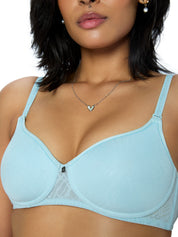 TRIUMPH BRA 110I747-DB Women 's Polyester Classic Solid Padded Bra