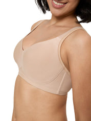 TRIUMPH BRA 100I635-5G Women's Polyamide Wire Free Classic Minimiser Bra