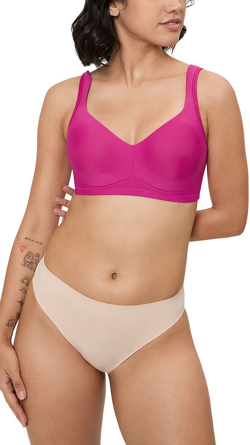 Triumph Hot Pink Comfort Sculpt Wire-Free Minimizer Bra