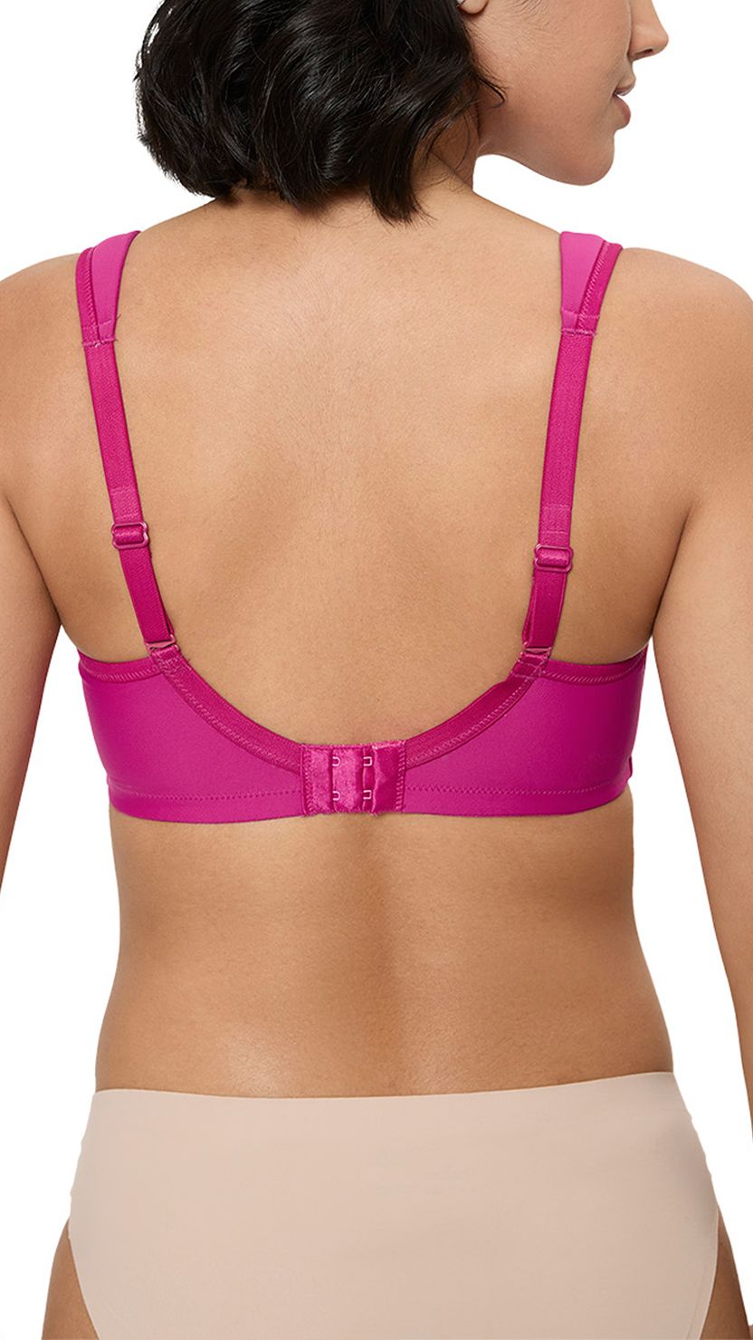 Triumph Hot Pink Comfort Sculpt Wire-Free Minimizer Bra