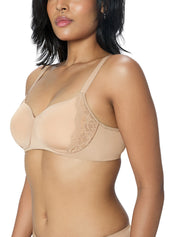 TRIUMPH BRA 110I799-WE Medium Coverage Sweetheart Neckline Lightly Padded Seamless Bra