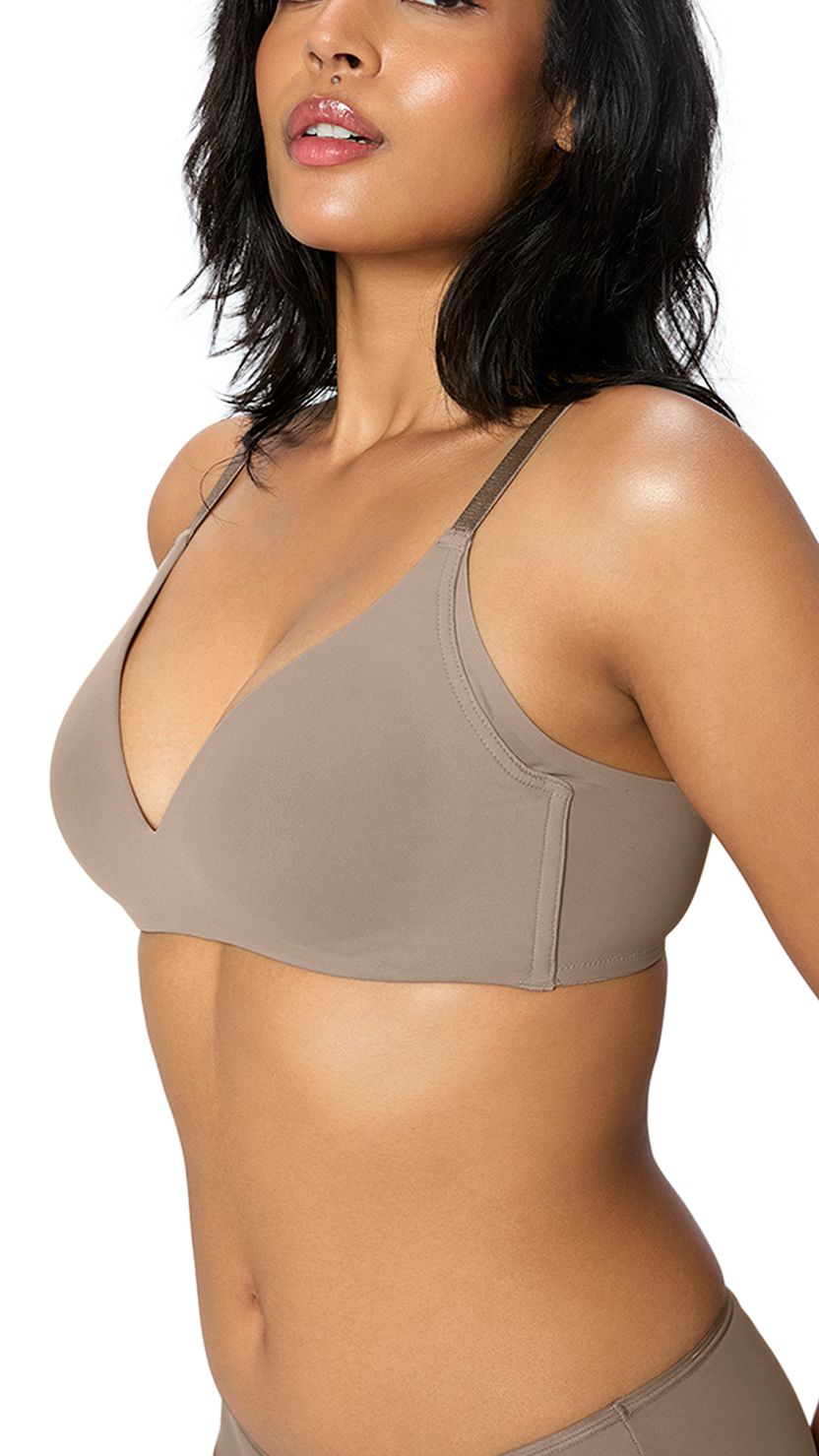 Triumph Grey Second Skin Wire-Free T-Shirt Bra