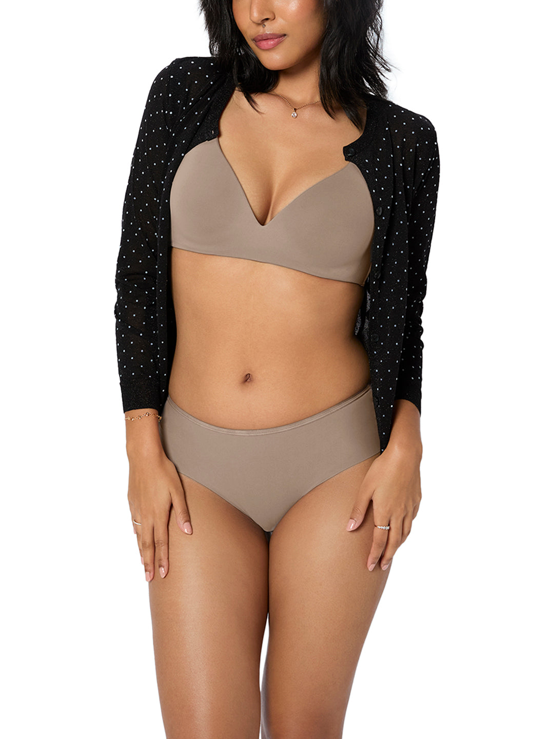 TRIUMPH BRA 110I771-FF Women's Polyester Wire Free Classic Full-Coverage Padded Bra