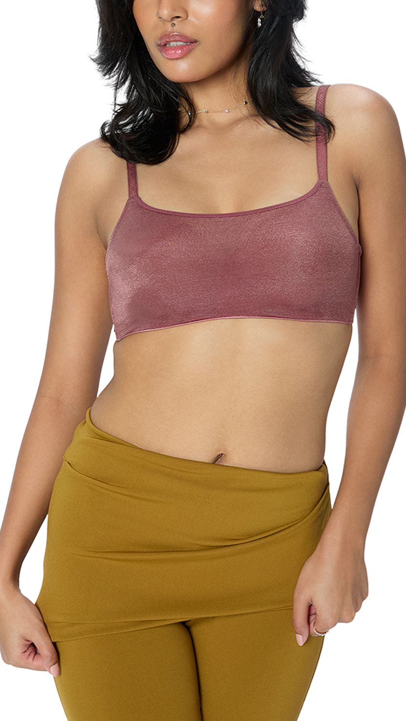 Triumph Mauve Classic Full Coverage Padded Wire-Free Bra