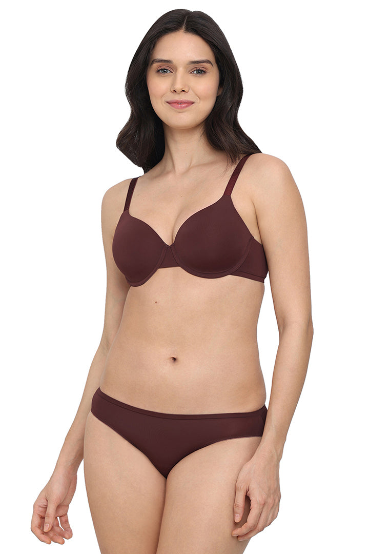 WACOAL BRA BI05A01 Everyday Elegance Padded Wired Full Cup Everyday Wear Smooth Finish T-Shirt Bra