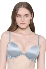 WACOAL BRA BI05F01 Playful Love Padded Wired Demi Cup Plunge Neck Party Wear Level 3 Push-up Bra