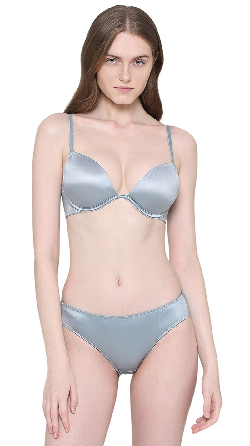 Wacoal Padded Wired Plunge Push-Up Demi Bra