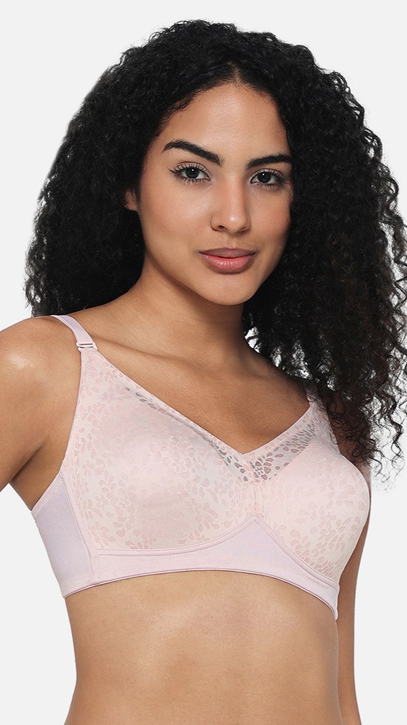 Wacoal Non-Wired Lace Full Coverage Minimizer Bra