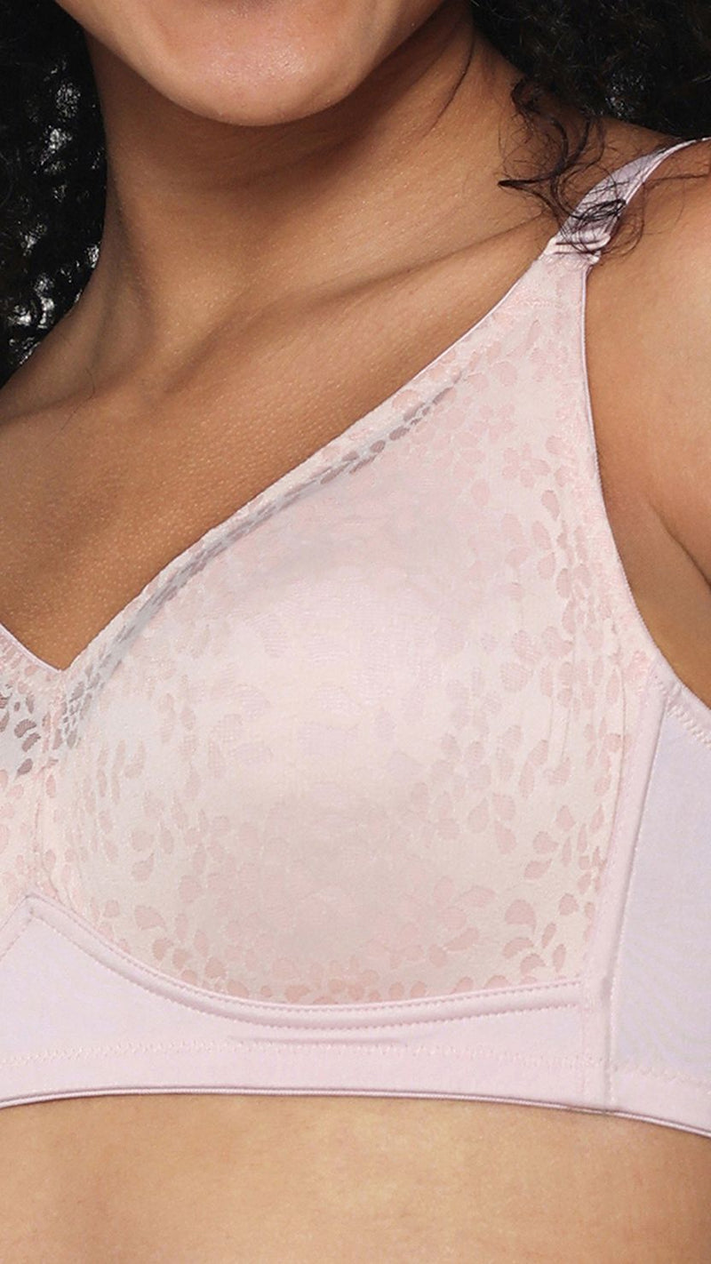 Wacoal Non-Wired Lace Full Coverage Minimizer Bra