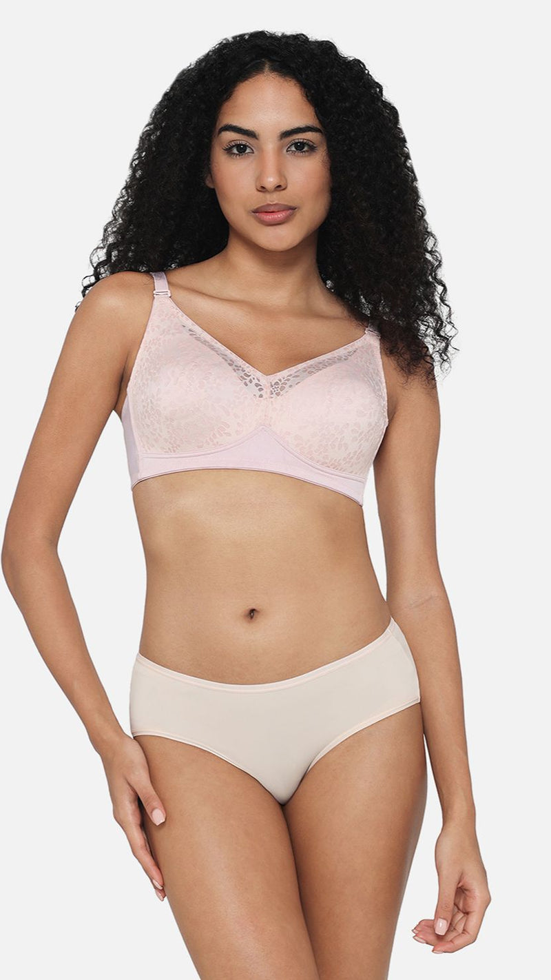 Wacoal Non-Wired Lace Full Coverage Minimizer Bra