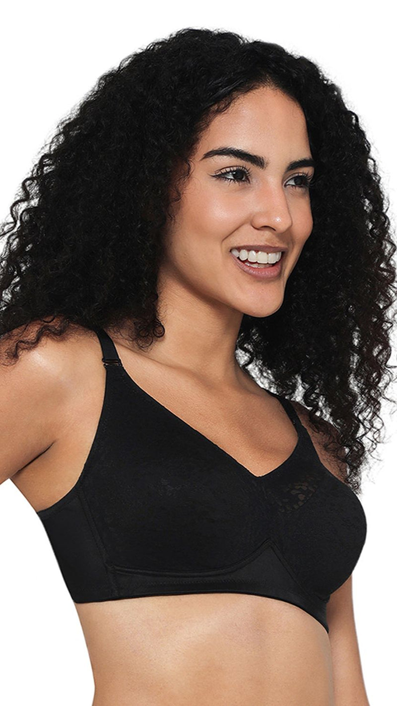 Wacoal Non-Wired Lace Full Coverage Minimizer Bra
