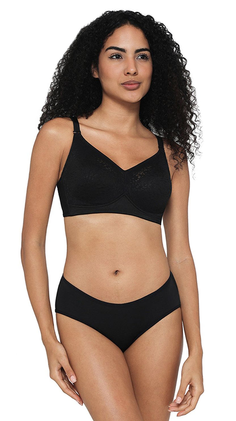 Wacoal Non-Wired Lace Full Coverage Minimizer Bra