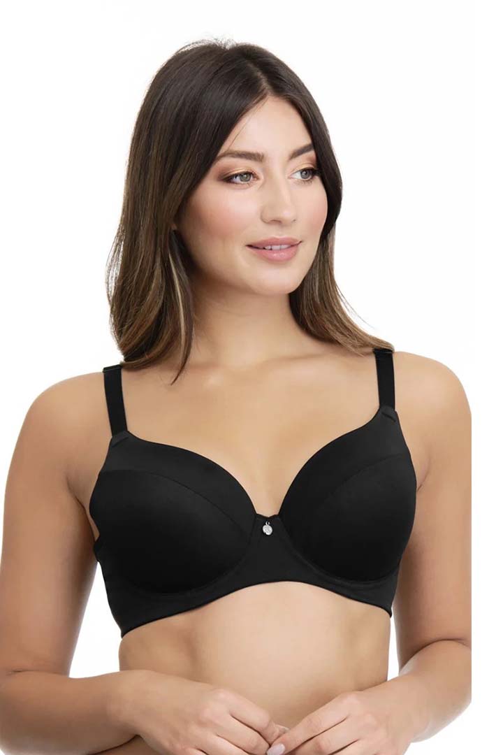 AMANTE BRA -E0001-BLACK Ultimo Smooth Definition Padded Wired Bra