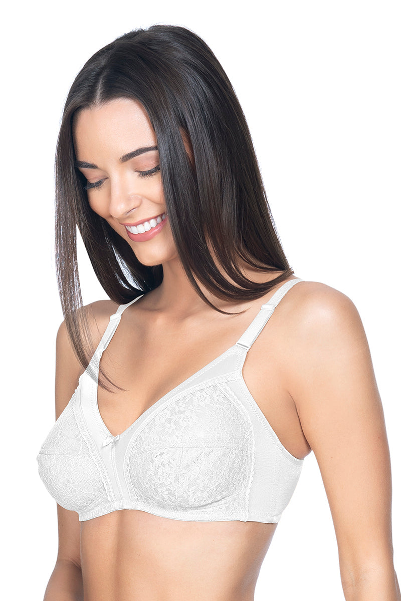 AMANTE-BRA10501 Lace Magic Non Padded Non Wired Bra